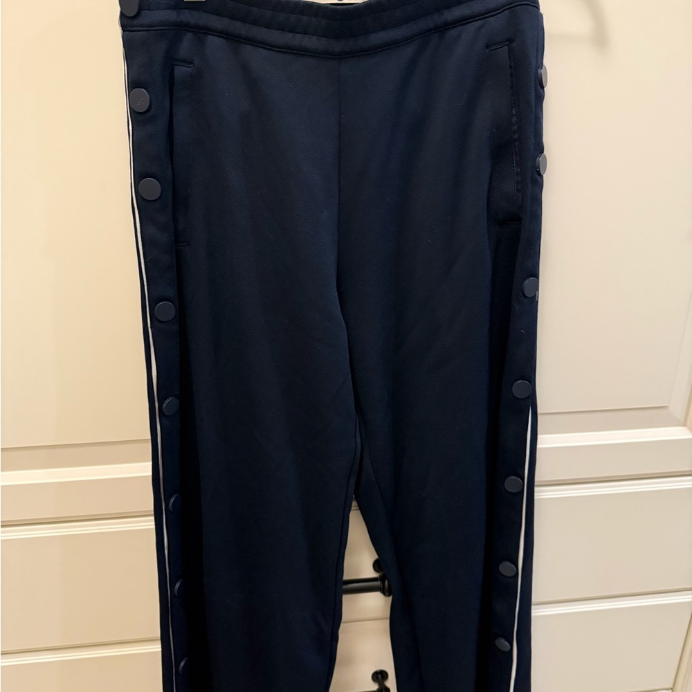 Tory Burch Navy Logo Tape Tracksuit Set Jacket + … - image 4